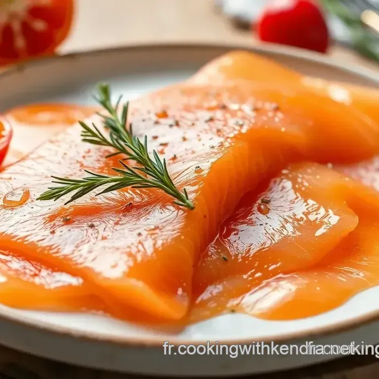 Gravlax de Saumon Maison : Un D&eacute;lice Nordique &agrave; la Fran&ccedil;aise