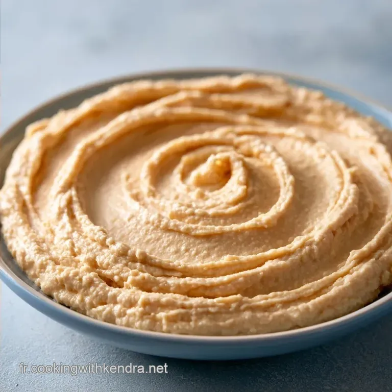 Houmous L&eacute;ger Sans Huile en 10 Minutes