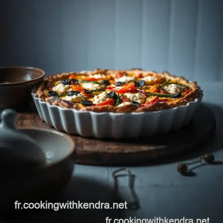 Jow: La Tarte Flamb&eacute;e Aux L&eacute;gumes Saisonni&egrave;res presentation