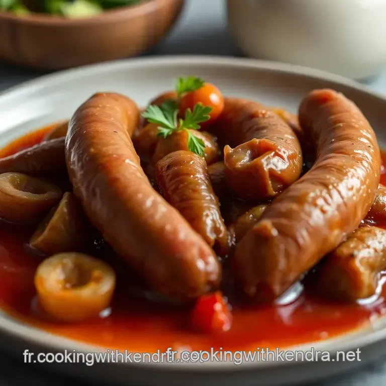 La Cuisson Des Saucisses De Morteau presentation