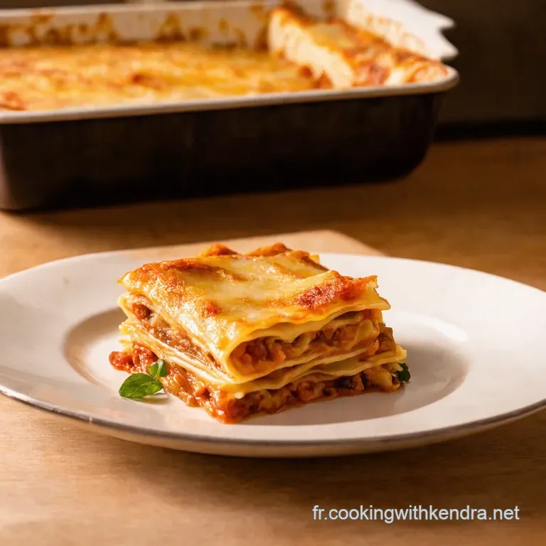 La Lasagne Italienne Traditionnelle presentation