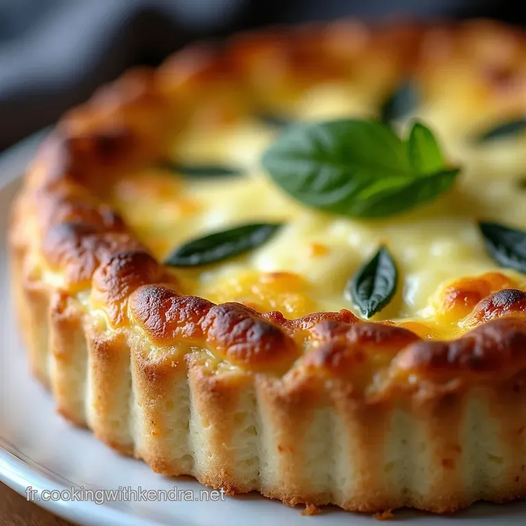 La Quiche Flottante Spinach Onion Feta Crustless Wonder