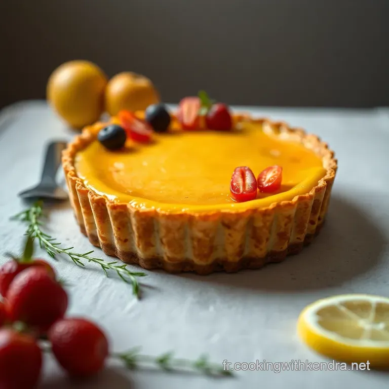 La Tarte Trop&eacute;zienne: Un Voyage Gourmand presentation