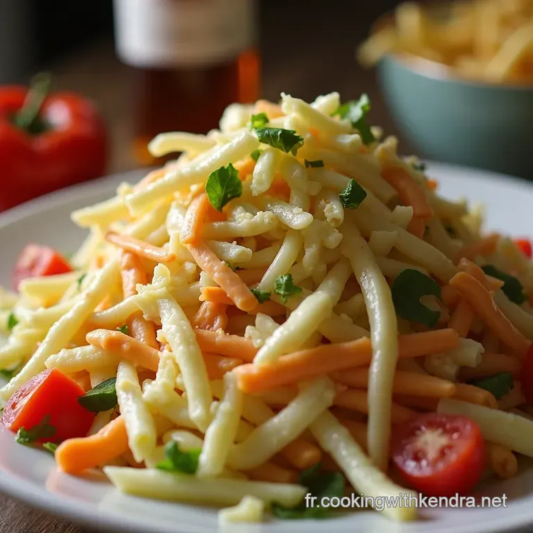 La Vraie Salade Coleslaw Adieu Kfc Bonjour Maison presentation
