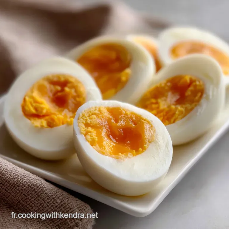 &OElig;uf dur facile : La technique pour un jaune cr&eacute;meux