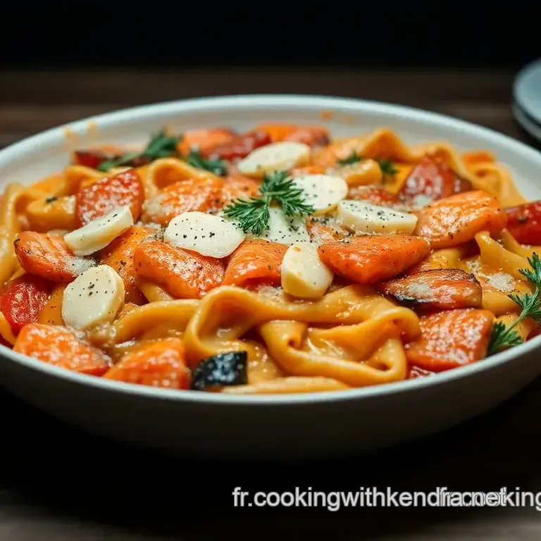 Lasagne de Poireaux au Saumon