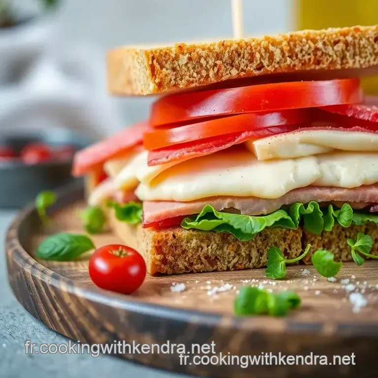Le Club Sandwich Magnifique presentation