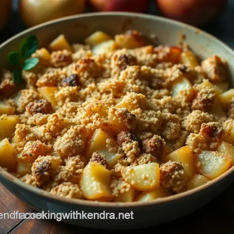 Le Crumble aux Pommes de Mamie
