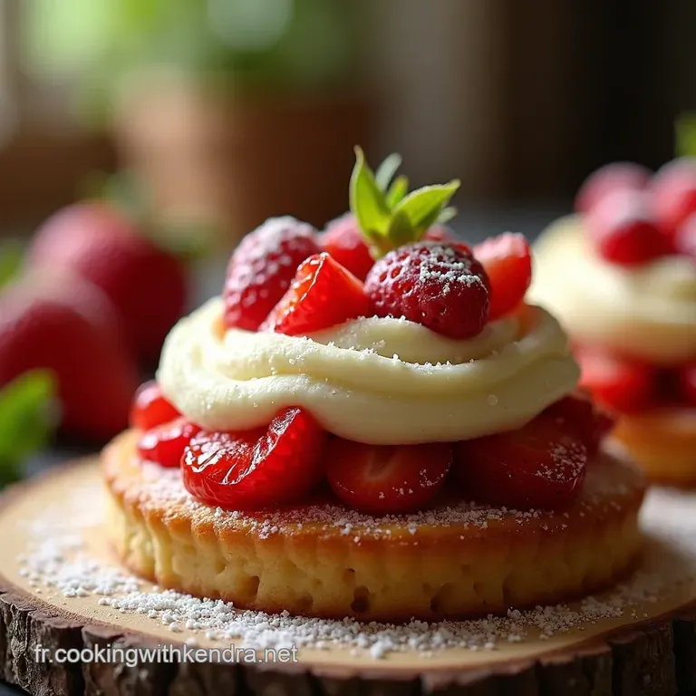 Le Parfait Aux Fraises Estival Un D&eacute;lice L&eacute;ger presentation