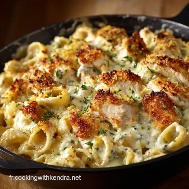 Macaroni au poulet Ranch et fromage La recette cr&eacute;meuse que toute la famille adore