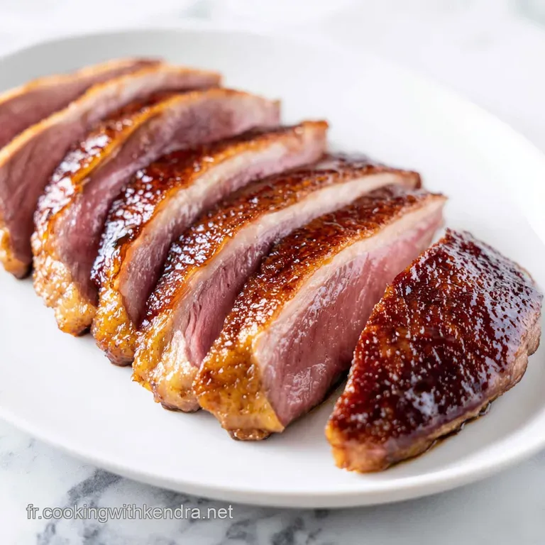 Magret de Canard Po&ecirc;l&eacute; &agrave; Tomber par Terre