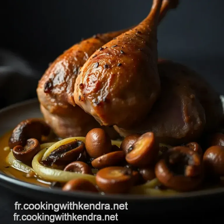 Magret De Canard R&ocirc;ti Au Four Sauce Grand Veneur presentation