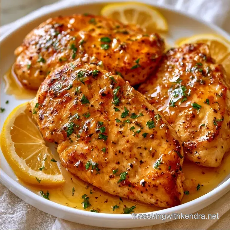 Marinade Poulet Citron &agrave; l Ail Frais
