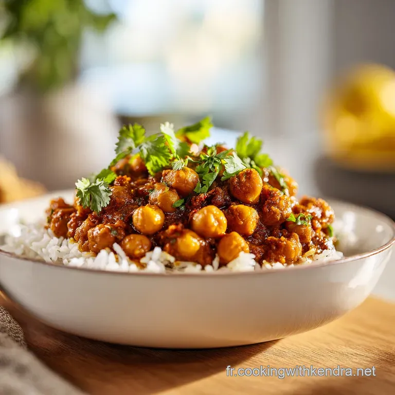 Masala de Pois Chiches : Recette Onctueuse