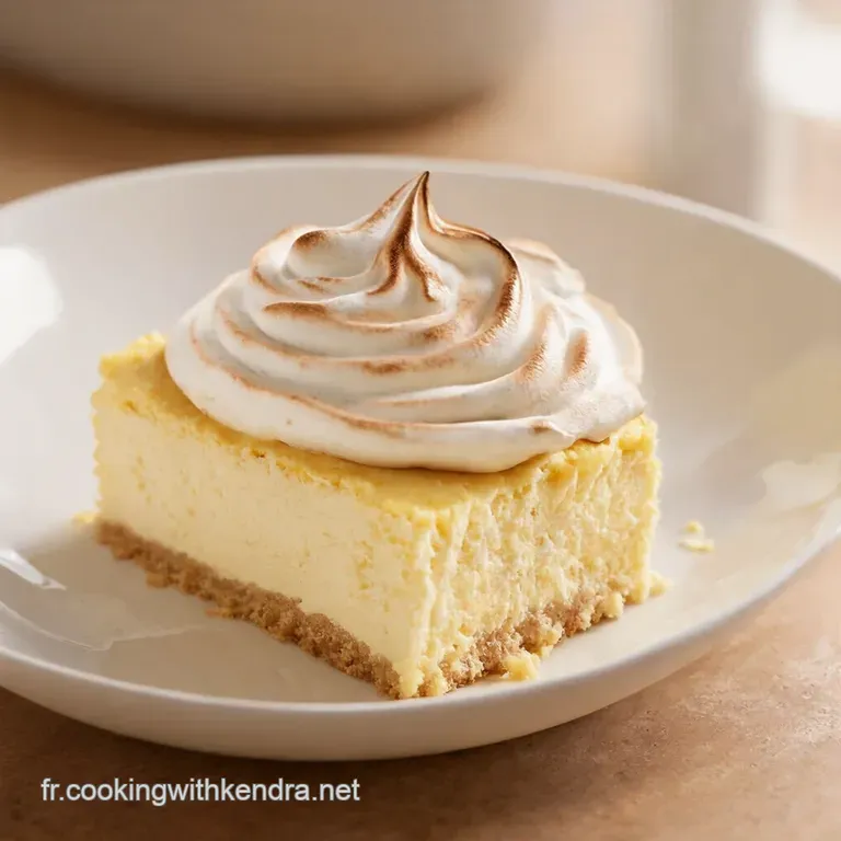 Meringue Italienne Parfaite presentation