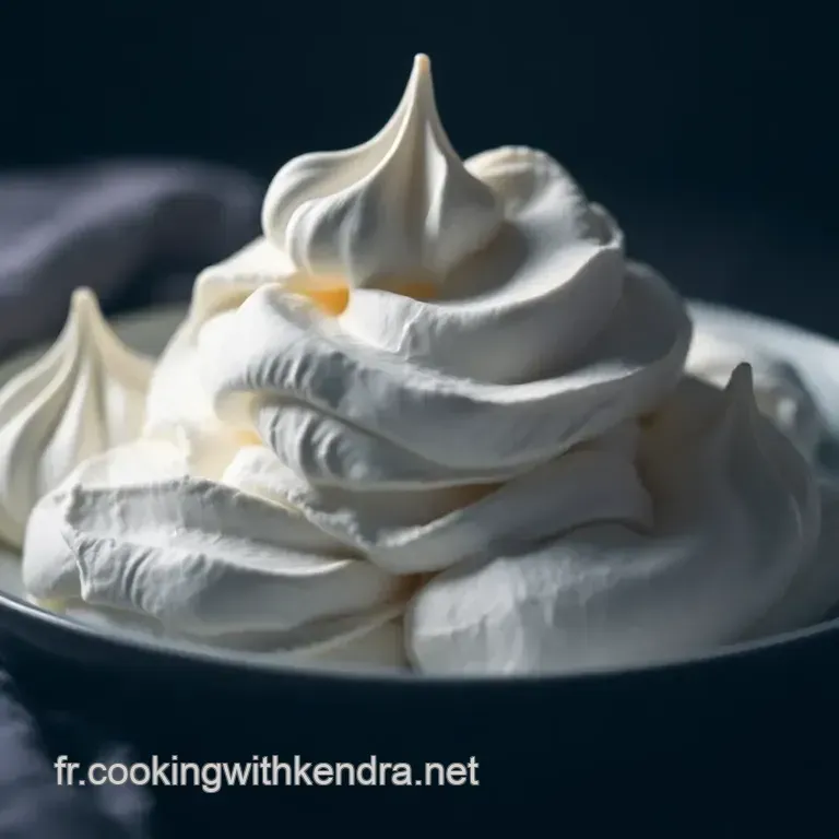 Meringues Fran&ccedil;aises : La Gourmandise L&eacute;g&egrave;re Et Croquante presentation