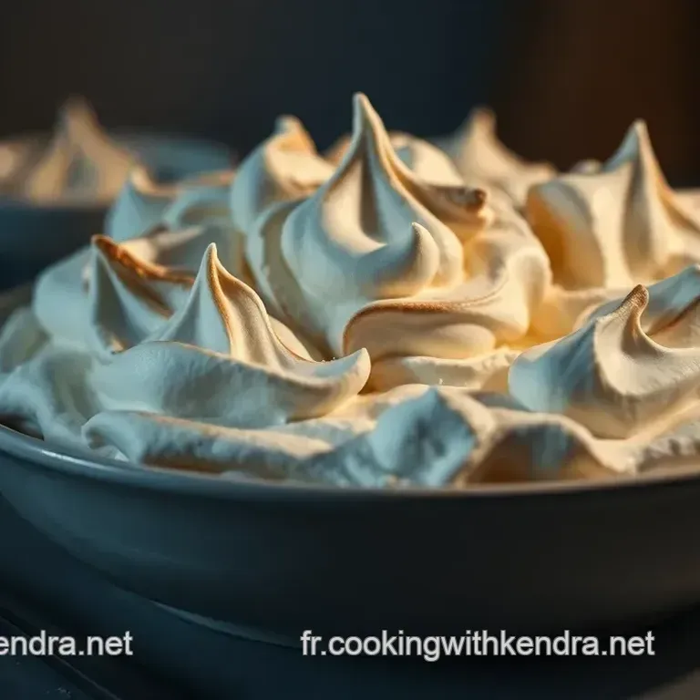 Meringues Fran&ccedil;aises : La Gourmandise L&eacute;g&egrave;re et Croquante