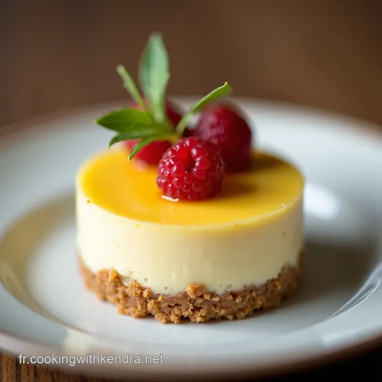 Mini Cheesecakes &agrave; la P&ecirc;che Sans Cuisson