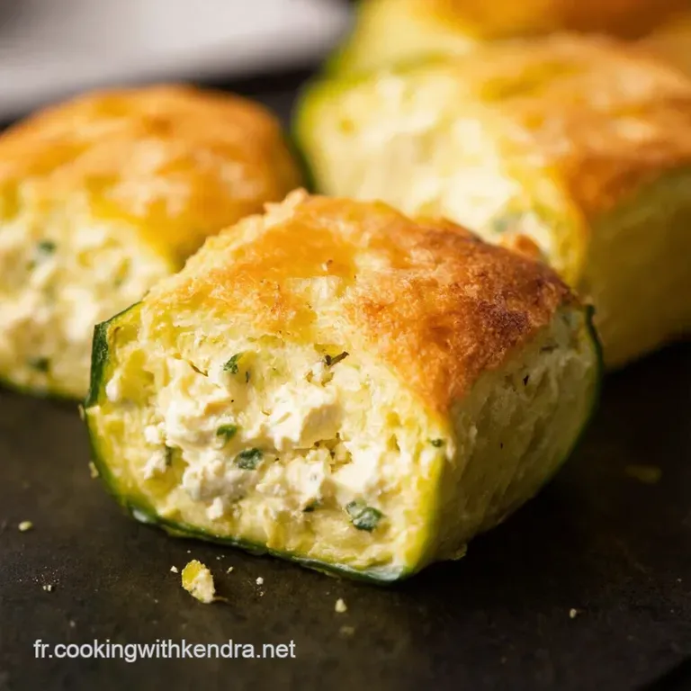 Moelleux Au Ch&egrave;vre Frais Et &Agrave; La Courgette Le Go&ucirc;t Du Soleil En Bouche presentation