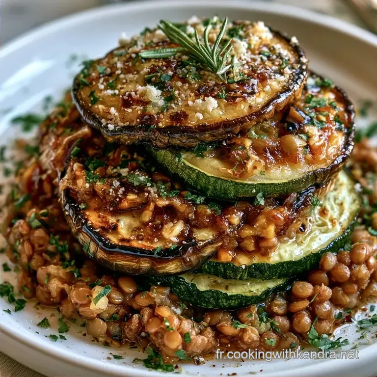 Moussaka V&eacute;g&eacute;tarienne L&eacute;g&egrave;re aux Lentilles