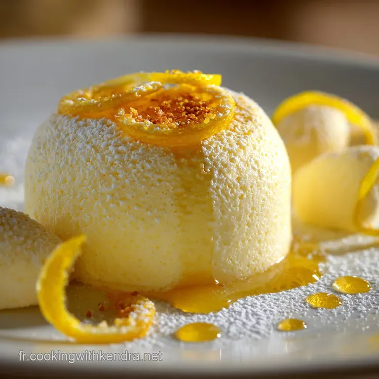 Mousse Au Citron La L&eacute;g&egrave;ret&eacute; Dun Nuage Proven&ccedil;al Recette A&eacute;rienne presentation