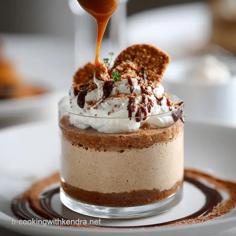 Mousse &Agrave; Leierlik&ouml;r Avec Cr&egrave;me De Sp&eacute;culoos Et Man Lalliance Parfaite Pour Un Dessert De F&ecirc;tes presentation