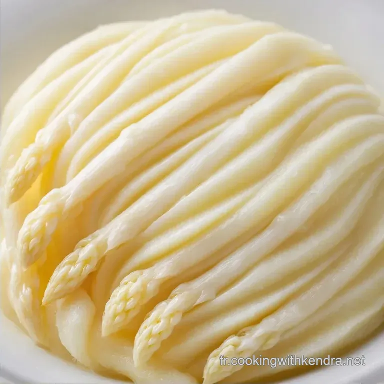 Mousseline D Asperges Blanches: Texture Velout&eacute;e