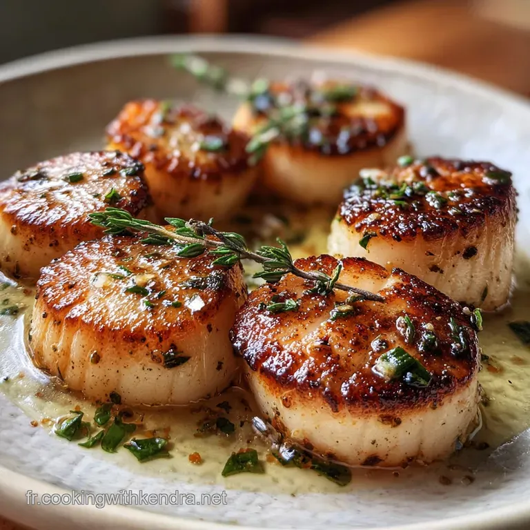 Noix de Saint-Jacques Po&ecirc;l&eacute;es au Beurre