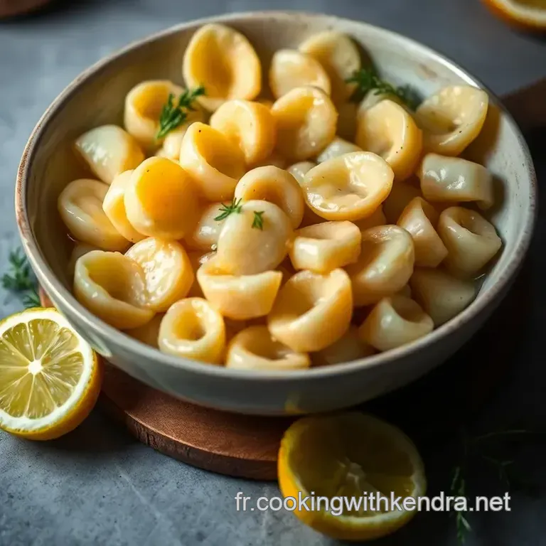 Noix De Saint-Jacques Saut&eacute;es Au Beurre Citronn&eacute; presentation