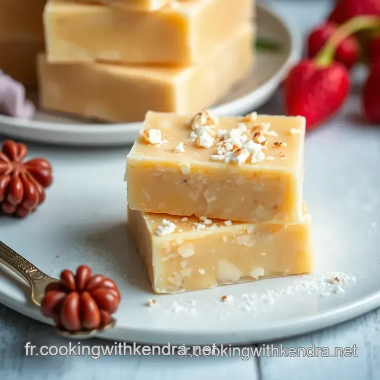 Nougat Traditionnel: Un D&eacute;lice Cr&eacute;meux Aux Amandes Et Au Miel presentation