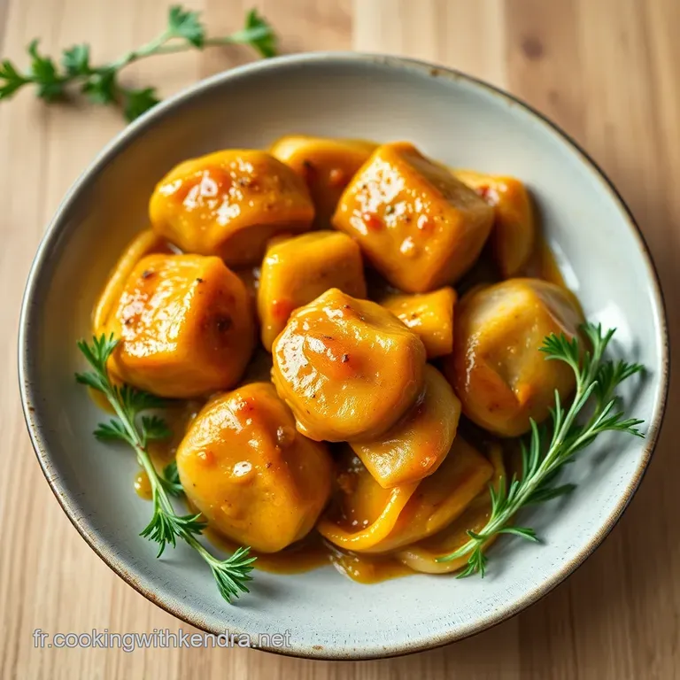 Nouilles Saut&eacute;es au Poulet Caram&eacute;lis&eacute; Un Voyage FrancoAsiatique