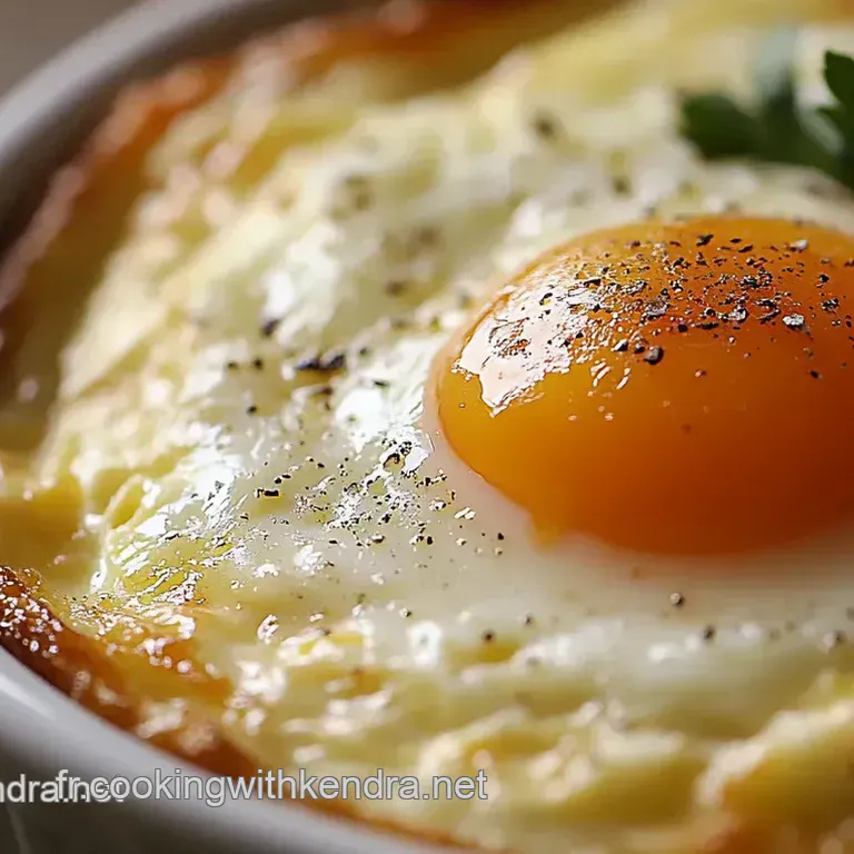 Oeuf au Plat: The Perfect Sunny-Side Up Egg (&Agrave; la Fran&ccedil;aise!)
