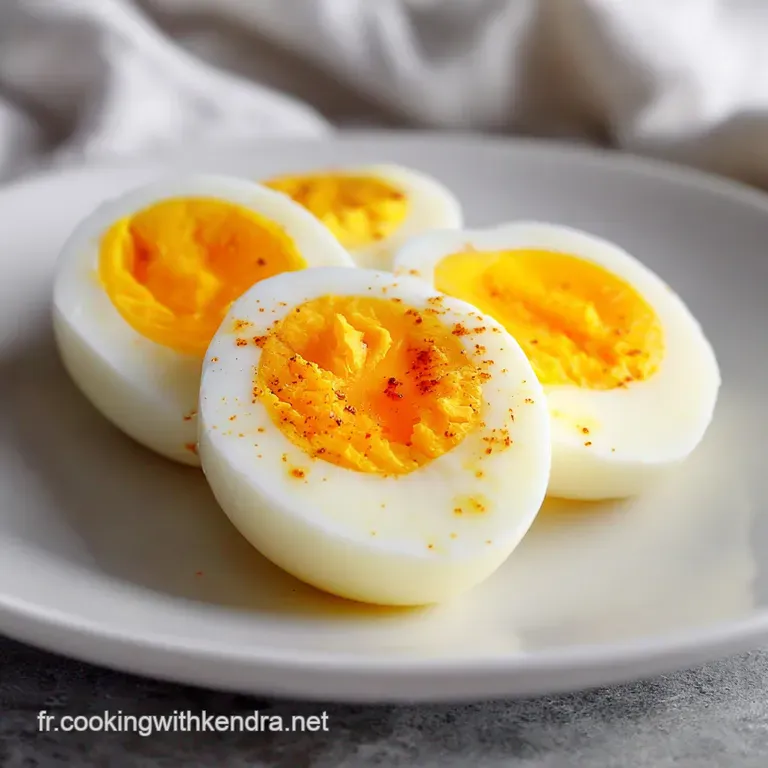 Oeuf dur : Cuisson Parfaite