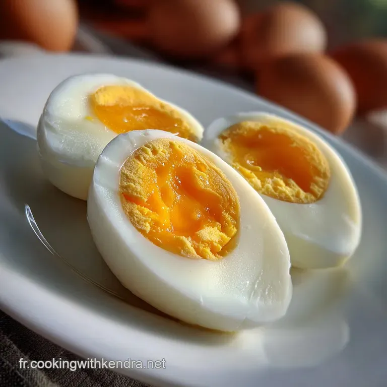 Oeufs Durs : La M&eacute;thode Classique Pour Un Jaune Parfait presentation