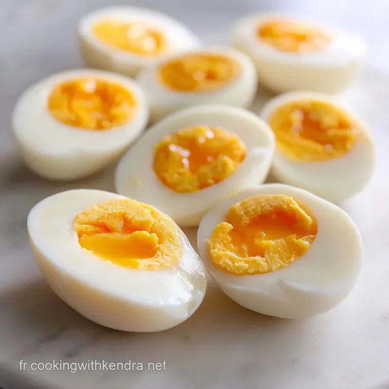 Oeufs durs : La M&eacute;thode du Chef pour Jaunes Cr&eacute;m&eacute;s