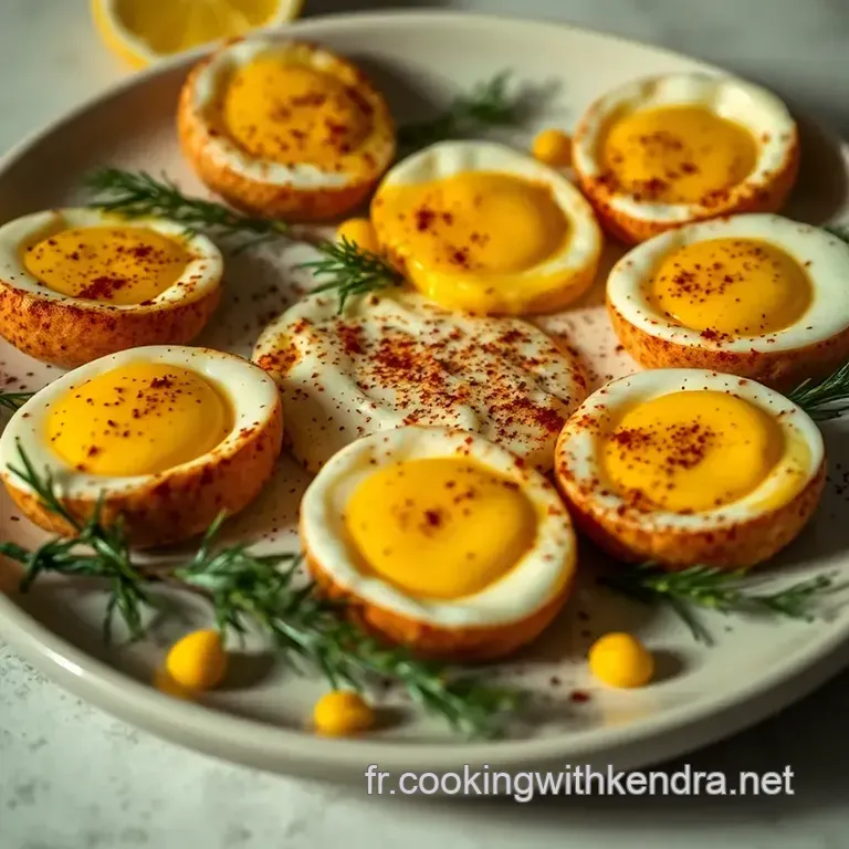 Oeufs Mimosa : L ap&eacute;ritif R&eacute;tro Au Bon Go&ucirc;t D autrefois presentation