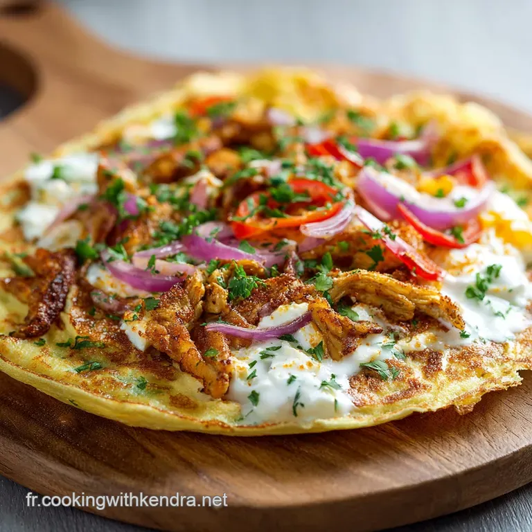 LOmelette Gyros au Fromage de Brebis Voyage culinaire express