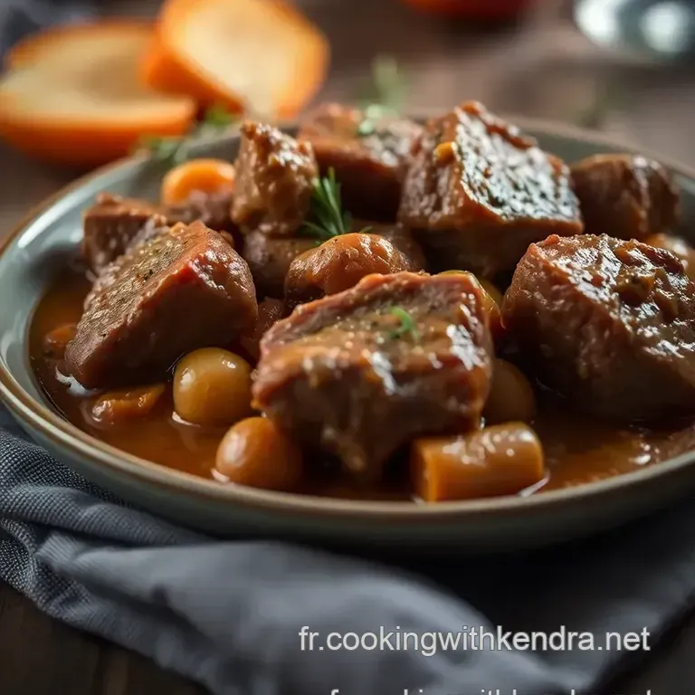Osso Bucco &Agrave; La Milanaise presentation