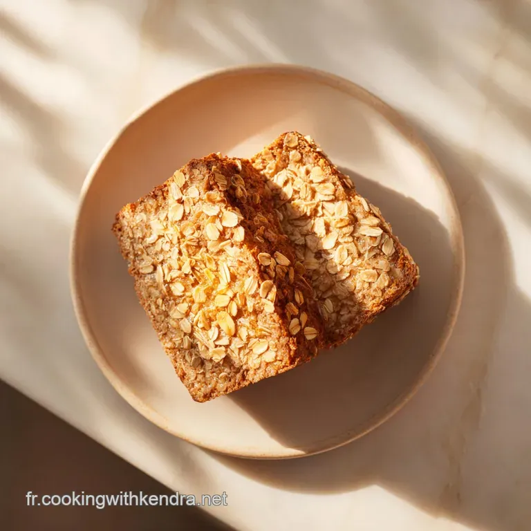 A warm slice of honey oat bread, lightly buttered, with a dollop of creamy yogurt and fresh berries.