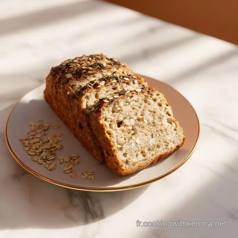 Pain du matin aux flocons d avoine et au miel