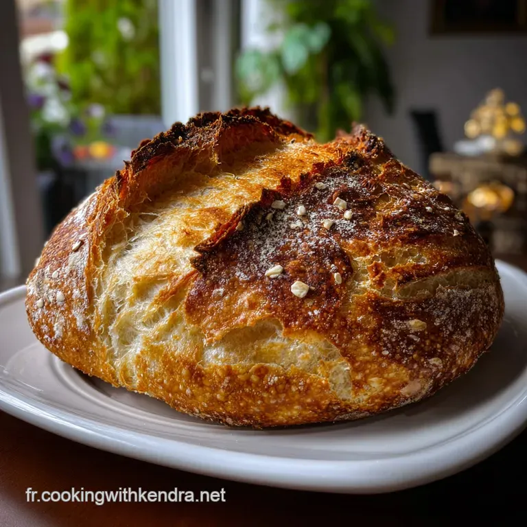 Pain De Seigle Rustique Au Levain Naturel presentation