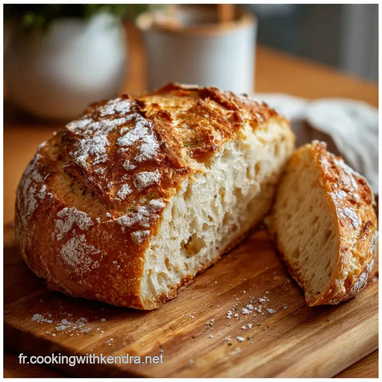 Pain Maison : La Boule Rustique Incontournable presentation