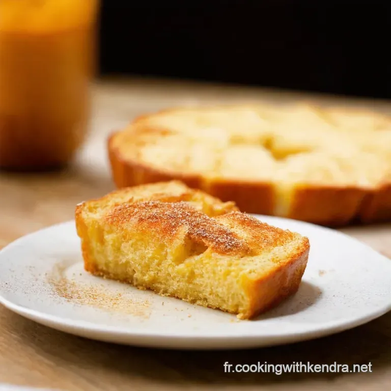 Pain Perdu Parfait Brioche Toast&eacute;e &Agrave; La Fran&ccedil;aise presentation