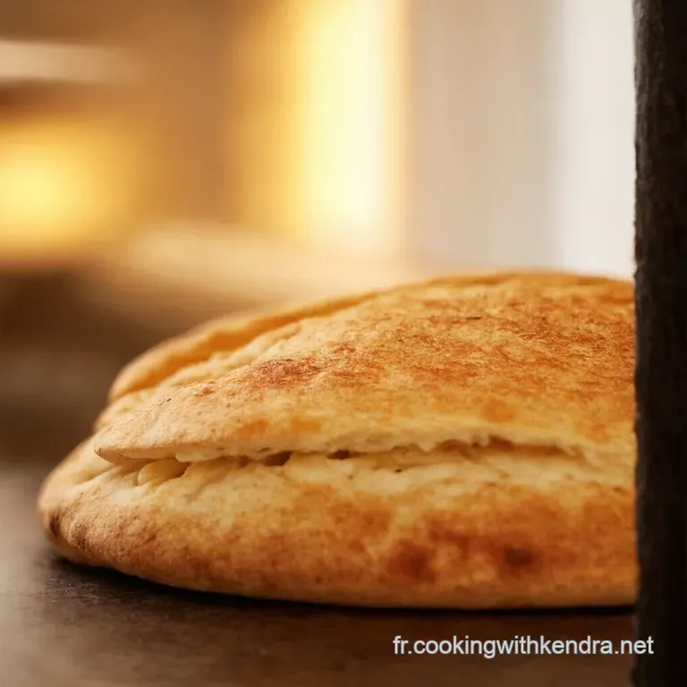 Pain Pita Maison Du Levain &Agrave; La Table presentation