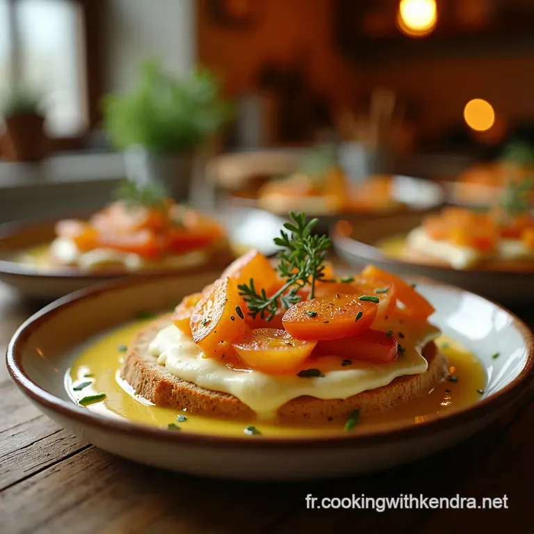 Les Pav&eacute;s Gourmands Pains Maison Farcis Au B&oelig;uf Mijot&eacute; Et Fromage Fondu presentation