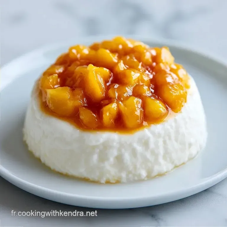 Panna Cotta Coco Mangue : Recette Maison