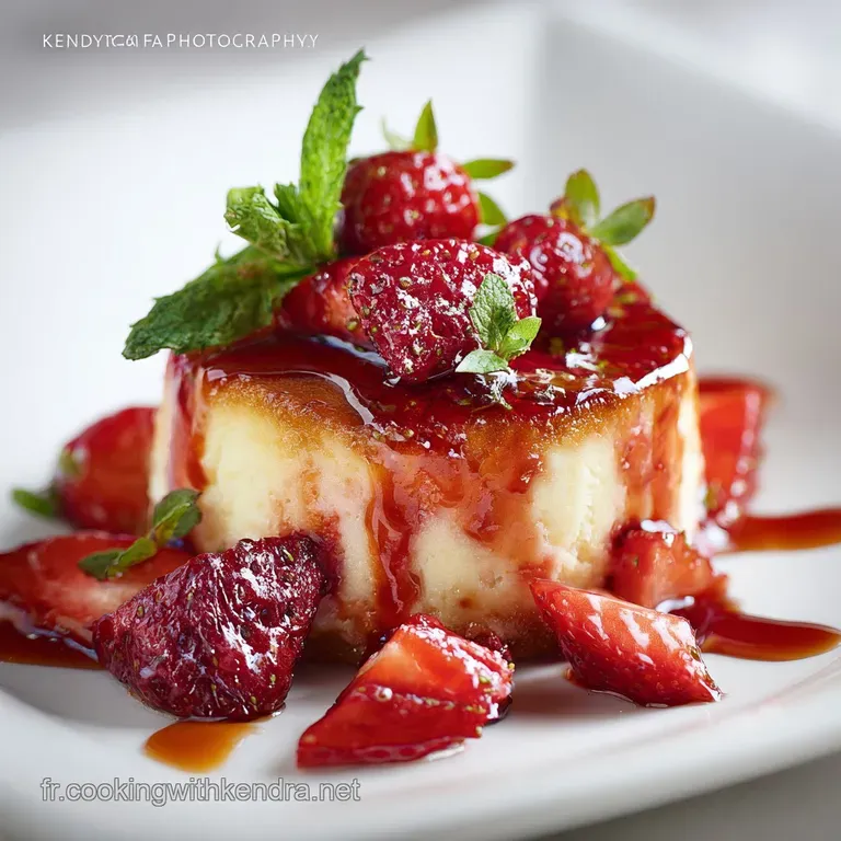 Parfait &Agrave; La Fraise Le Secret Du Dessert Givr&eacute; Ultracr&eacute;meux presentation