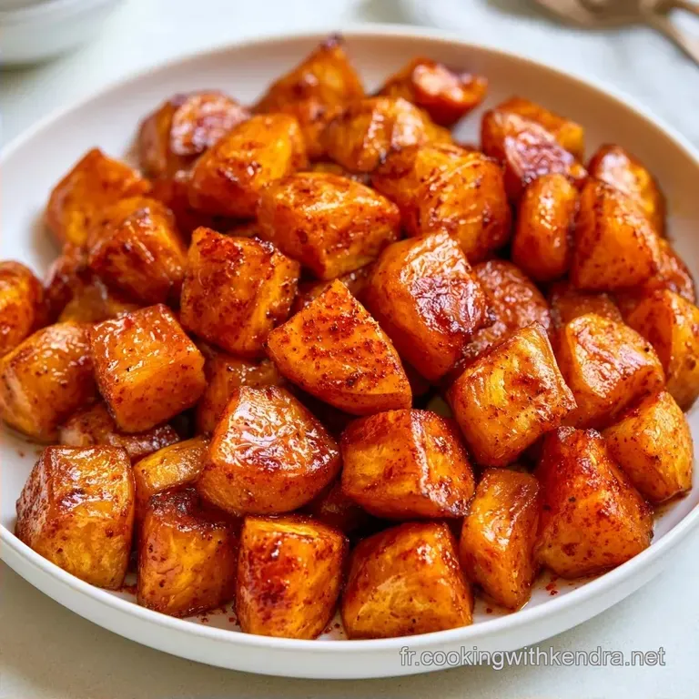 Patates Douces Saut&eacute;es aux &Eacute;pices
