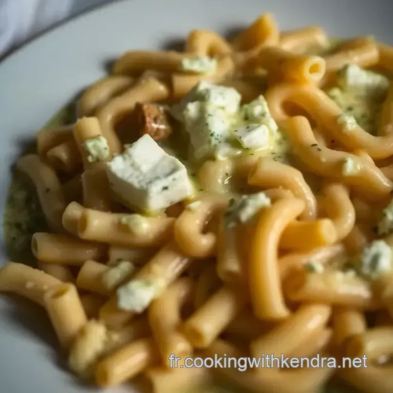 P&acirc;tes Cr&eacute;meuses Au Roquefort : Un Voyage De Saveurs presentation