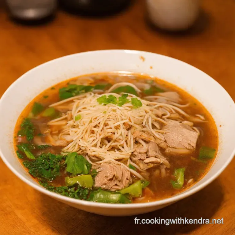 Pho Magnifique Le Pho Bo R&eacute;confortant &Agrave; La Maison presentation